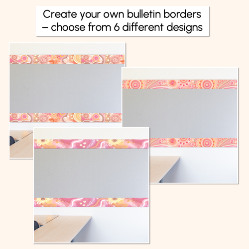 Resource preview 2 for Bulletin Borders - The Jagun Collection