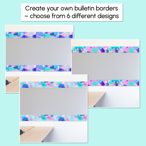 Resource preview 2 for Bulletin Borders - The Wonderland Collection