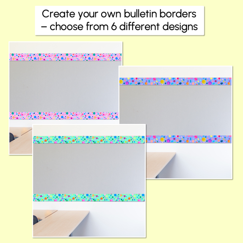 Resource preview 2 for Bulletin Borders - The Kasey Rainbow Collection
