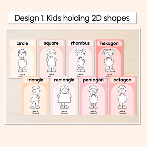 Resource preview 2 for 2D Shape Posters - The Jagun Collection