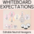 1 for Whiteboard Expectations - Editable Neutral Hexagons - Instructional Signs