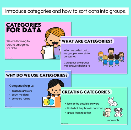 Resource preview 2 for Categories for Data - Digital Slides
