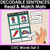 1 for CVC Word Decodable Sentences Mats - Read & Match Set 3 - CVC Words