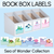 1 for Editable Book Box Labels - Sea of Wonder Collection - Calming Classroom Decor