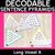 1 for LONG VOWEL A WORDS - Decodable Sentences Pyramids - Phonics Fluency