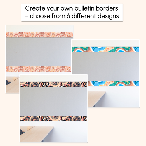 Resource preview 3 for Bulletin Borders - The Jagun Collection