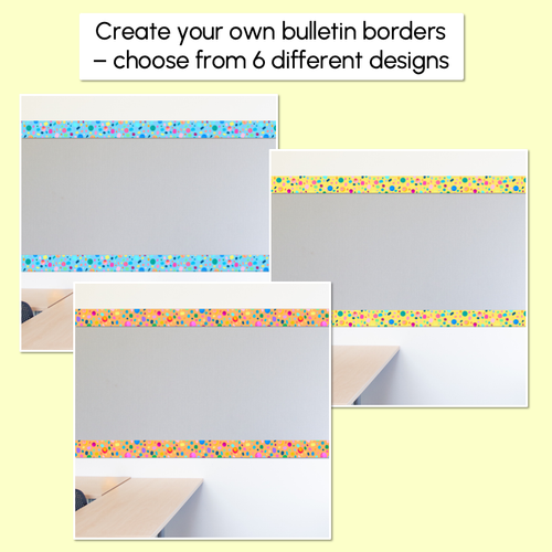 Resource preview 3 for Bulletin Borders - The Kasey Rainbow Collection