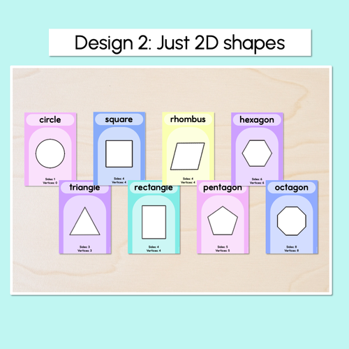 Resource preview 3 for 2D Shape Posters - The Wonderland Collection