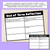 2 for End of Term & End of Year Student Reflection Templates