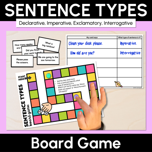 Resource preview 14 for Sentence Types Bundle