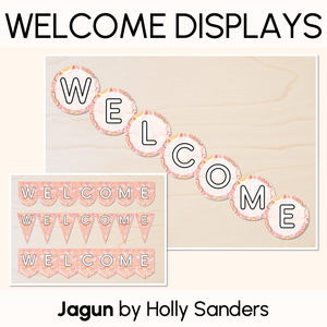 WELCOME SIGNS & BUNTING - The Jagun Collection