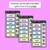 4 for Long Vowel O Word Chains for Beginning, Middle & End Sounds-Decodable Activities
