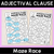 9 for Adjectival Clause Bundle