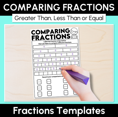 Resource preview 10 for Represent & Compare Equivalent Fractions as Lengths - Grade 3 & 4 Unit of Work
