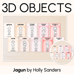 3D Object Posters - The Jagun Collection