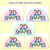 5 for 2D Shape Posters - The Kasey Rainbow Collection