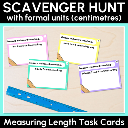 Resource preview 6 for Compare & Order Lengths Using Appropriate Informal Units - Unit of Work