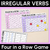 1 for Irregular Verbs - Four in a Row Game