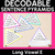 1 for LONG VOWEL E WORDS - Decodable Sentences Pyramids - Phonics Fluency
