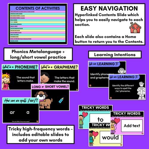 Resource preview 2 for R-Controlled Vowel- AR Sound Powerpoint