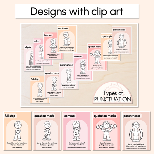 Resource preview 2 for PUNCTUATION POSTERS - The Jagun Collection