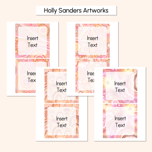Resource preview 2 for BOOK BOX/MAGAZINE HOLDER EDITABLE LABELS- The Jagun Collection