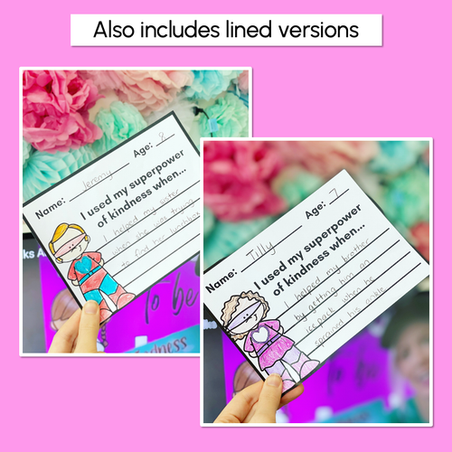 Resource preview 2 for Kindness is my Superpower - World Kindness Day Activity