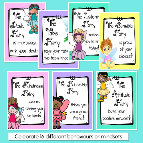 Resource preview 2 for Behaviour Fairies - The Desk Fairy & More