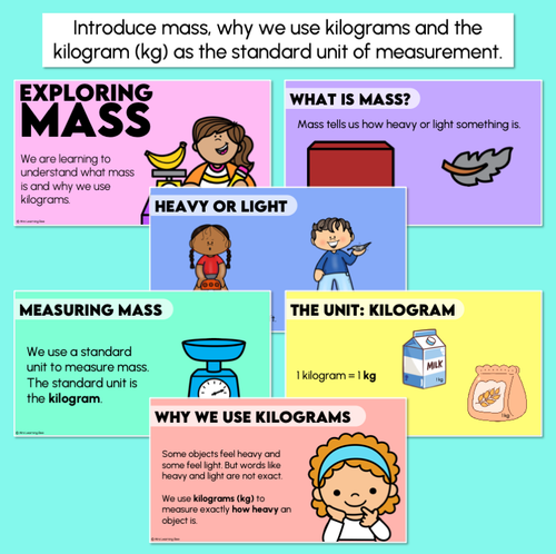 Resource preview 2 for Exploring Mass in Kilograms - Digital Slides