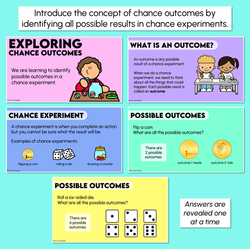 Resource preview 2 for Exploring Chance Outcomes - Digital Slides