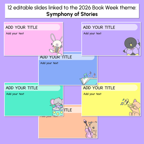 Resource preview 2 for BOOK WEEK 2026 - Themed PowerPoint Slides