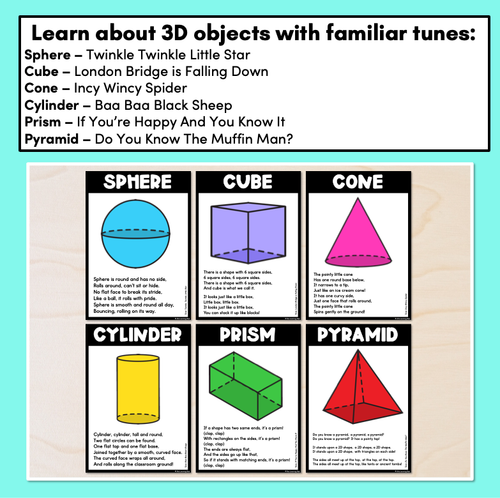 Resource preview 2 for 3D Objects Song Posters 