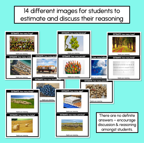 Resource preview 2 for Estimating Groups Task Cards - Nearest Ten
