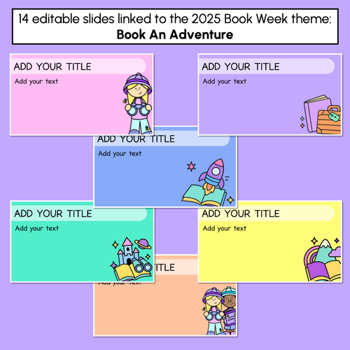Resource preview 2 for BOOK WEEK 2025 - Themed PowerPoint Slides