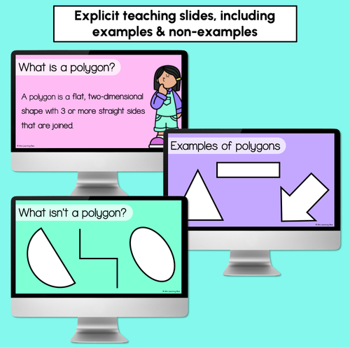 Resource preview 2 for Identifying Polygons - Digital Slides