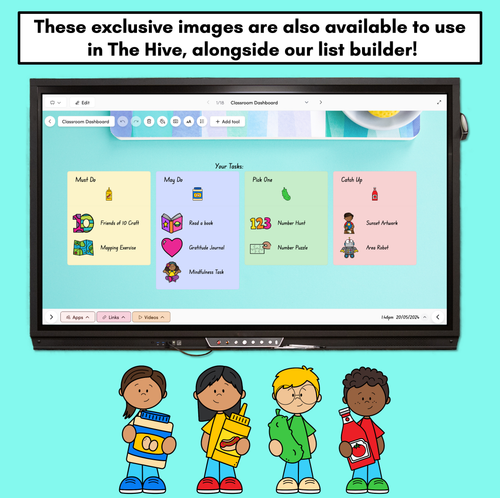 Resource preview 5 for MUST DO MAY DO CATCH UP PICK ONE - Classroom Posters