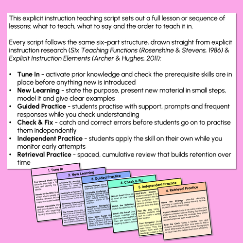 Resource preview 2 for Reading Strategies: Skim, Scan, Confirm - Explicit Instruction Teaching Script - Year 5 Reading Comprehension