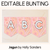 1 for EDITABLE BUNTING - The Jagun Collection