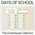 1 for Days of School Display - The Greenhouse Collection - Natural Classroom Decor