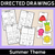 1 for Summer Themed - Directed Drawing Templates
