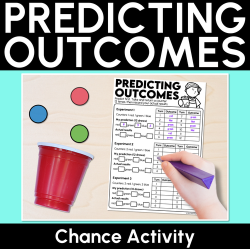 Resource preview 1 for Predicting Outcomes - Chance Activity