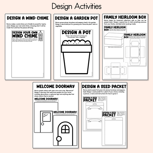 Resource preview 6 for My Nonno Loves Printable Pack - Literacy, Maths, Book Crafts & Design Printables - Book Week 2026