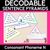 1 for CONSONANT PHONEME N WORDS - Decodable Sentence Pyramids - Phonics Fluency