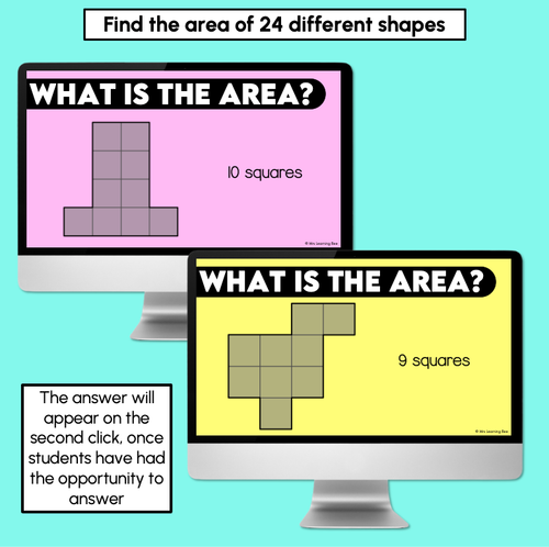 Resource preview 2 for Find the Area: Digital Slides