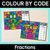 1 for Colour by Code - Fractions - Fantasy Theme