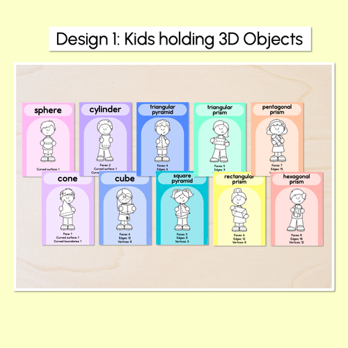 Resource preview 2 for 3D Object Posters - The Kasey Rainbow Collection