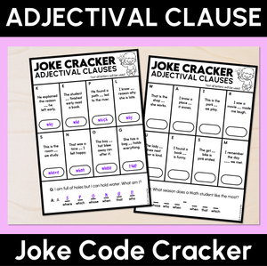 Joke Code Cracker - Adjectival Clause