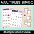 1 for Multiples Bingo - Multiplication Game