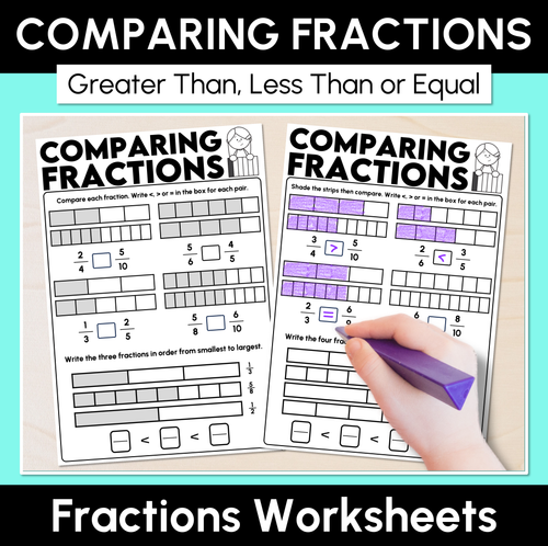 Resource preview 15 for Represent & Compare Equivalent Fractions as Lengths - Grade 3 & 4 Unit of Work