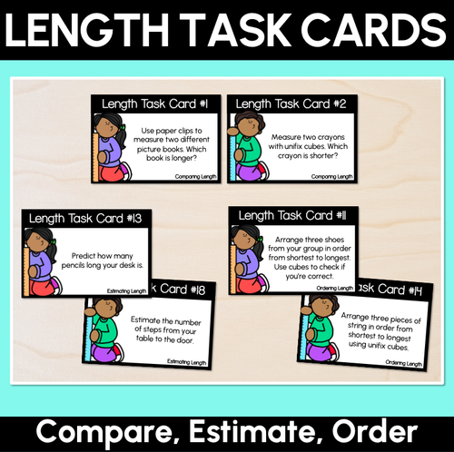 Resource preview 8 for Comparing Length Part A - Grade 1 & 2 Unit of Work